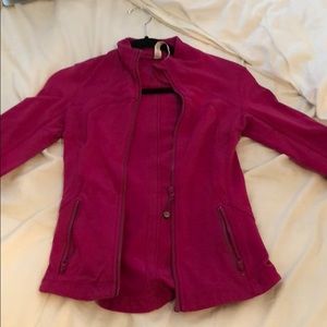 PINK LULULEMON JACKET
